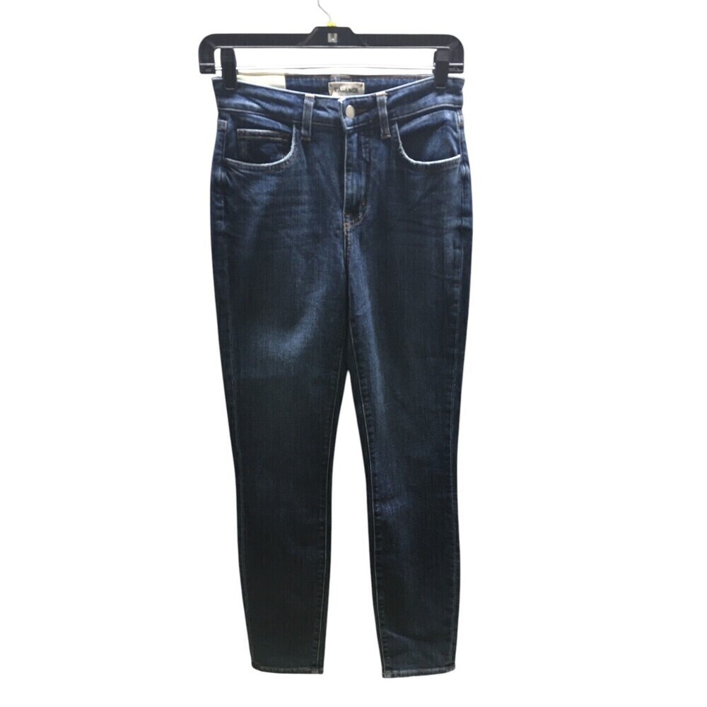 L'Agence Jeans Women's Size 25 Blue Skinny Classic " Vintage " Cotton Blend